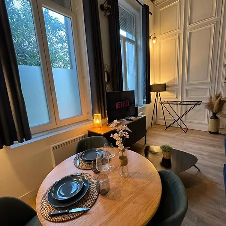 L'opera - Charme Pres Gare, Metro, Netflix, Wifi Daire Tourcoing