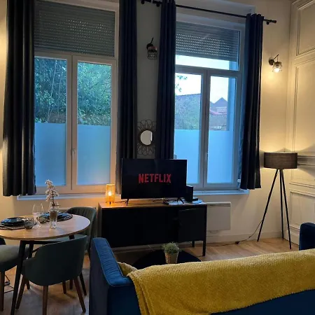 L'opera - Charme Pres Gare, Metro, Netflix, Wifi Daire Tourcoing